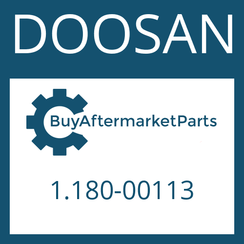 DOOSAN 1.180-00113 - O-RING