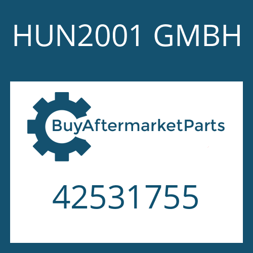 HUN2001 GMBH 42531755 - VALVE CARRIER