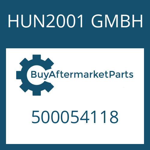 HUN2001 GMBH 500054118 - CONNECTING HOUSING