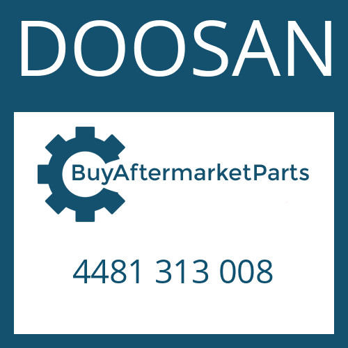 DOOSAN 4481 313 008 - . DISC;O.CLUTCH S=3.1