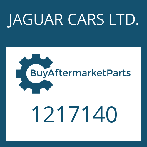 JAGUAR CARS LTD. 1217140 - RECTANGULAR RING