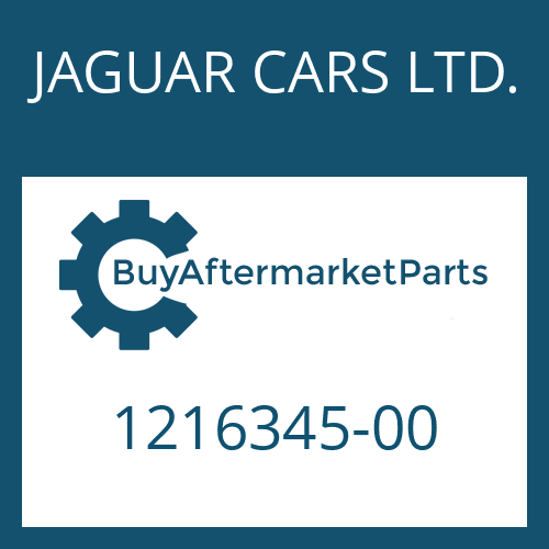 JAGUAR CARS LTD. 1216345-00 - RECTANGULAR RING