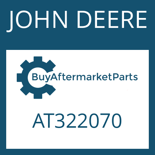 JOHN DEERE AT322070 - WASHER