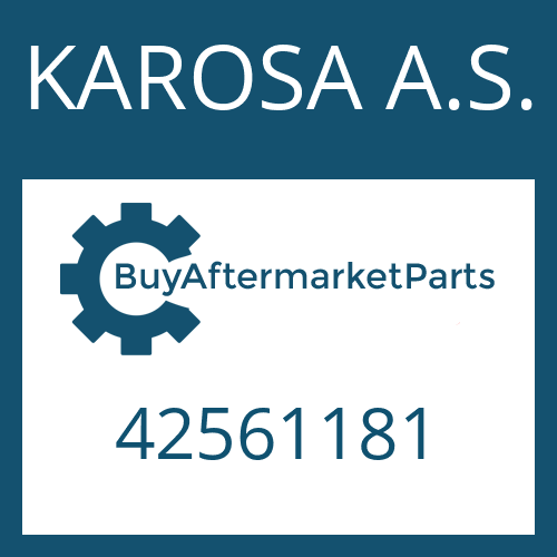 KAROSA A.S. 42561181 - SHAFT SEAL