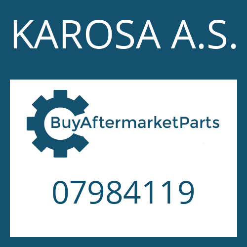 KAROSA A.S. 07984119 - COMPR.SPRING