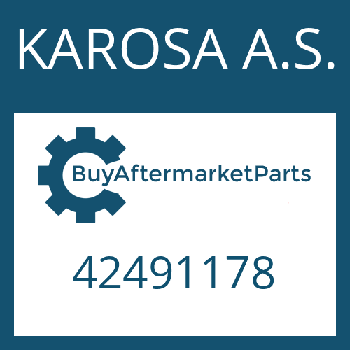 KAROSA A.S. 42491178 - CAP SCREW