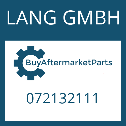 LANG GMBH 072132111 - FREE WHEEL RING