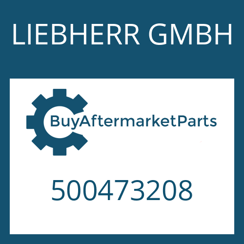 LIEBHERR GMBH 500473208 - GASKET