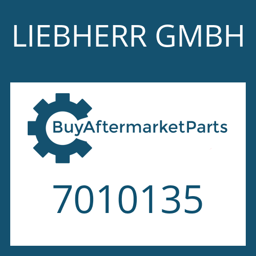 LIEBHERR GMBH 7010135 - O-RING