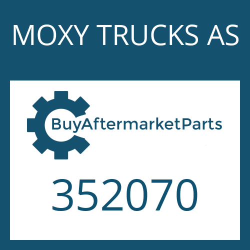 MOXY TRUCKS AS 352070 - SEALING RING