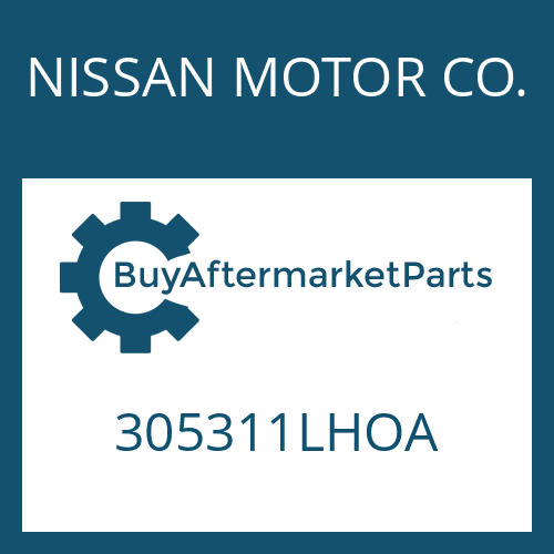 NISSAN MOTOR CO. 305311LHOA - RELEASE LEVER