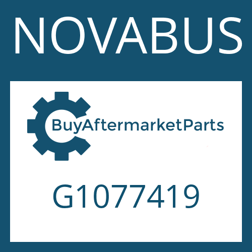 NOVABUS G1077419 - THROTTLE