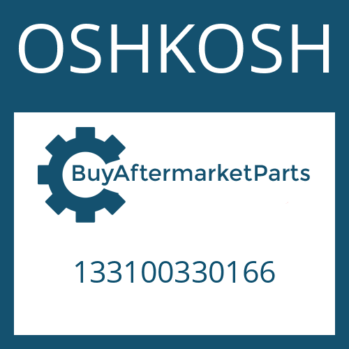 OSHKOSH 133100330166 - TYPE PLATE