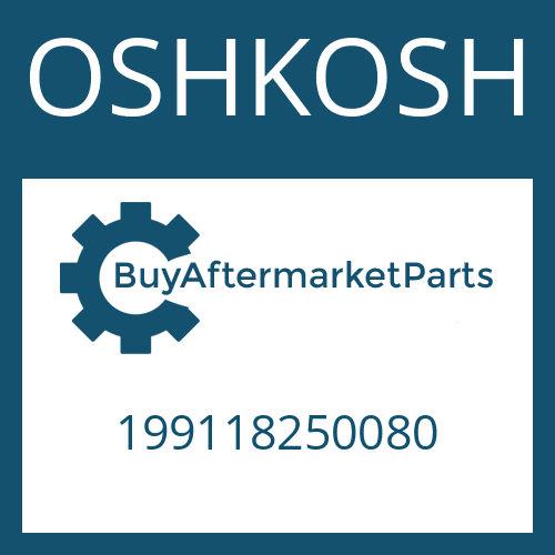 OSHKOSH 199118250080 - SET SCREW