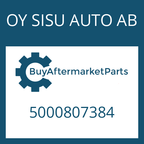 OY SISU AUTO AB 5000807384 - BUSH