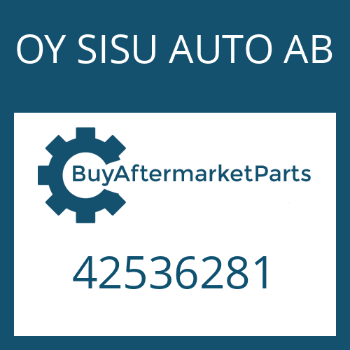 OY SISU AUTO AB 42536281 - INPUT GEAR