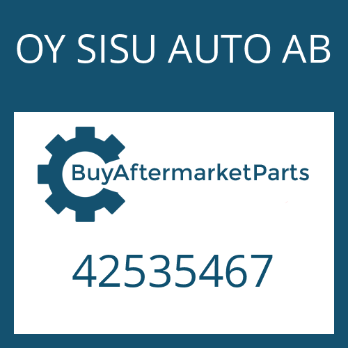 OY SISU AUTO AB 42535467 - SHAFT SEAL