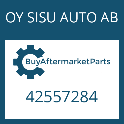 OY SISU AUTO AB 42557284 - O-RING