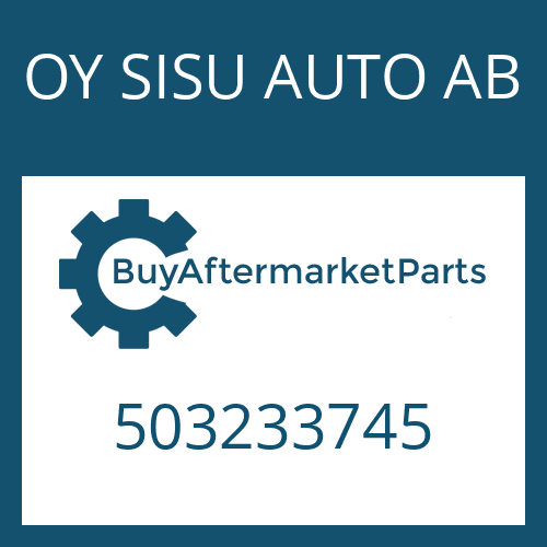 OY SISU AUTO AB 503233745 - HEXAGON NUT