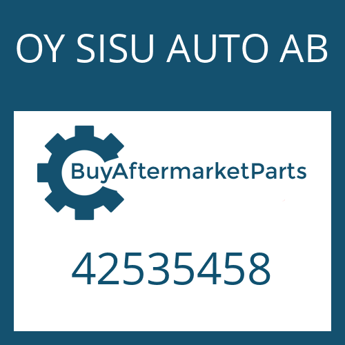 OY SISU AUTO AB 42535458 - BREATHER