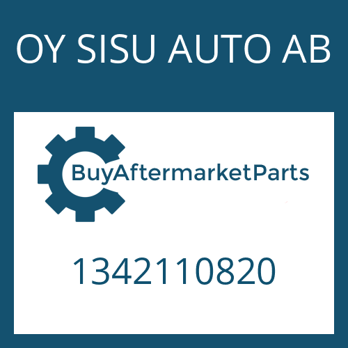 OY SISU AUTO AB 1342110820 - INPUT SHAFT