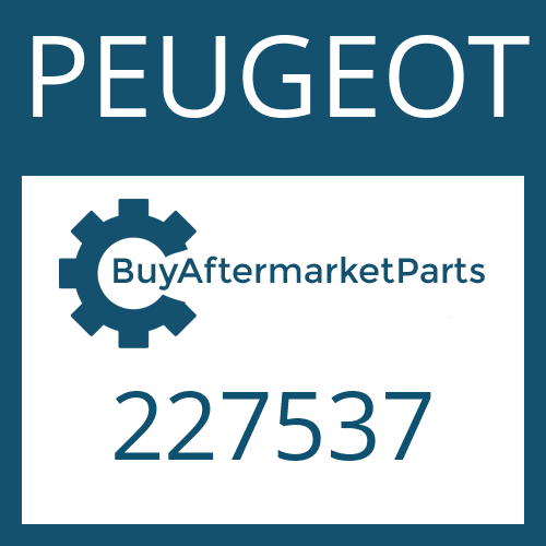 PEUGEOT 227537 - HEAT EXCHANGER