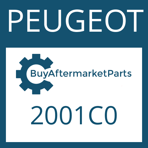 PEUGEOT 2001C0 - CONVERTER