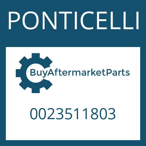 PONTICELLI 0023511803 - THRUST WASHER