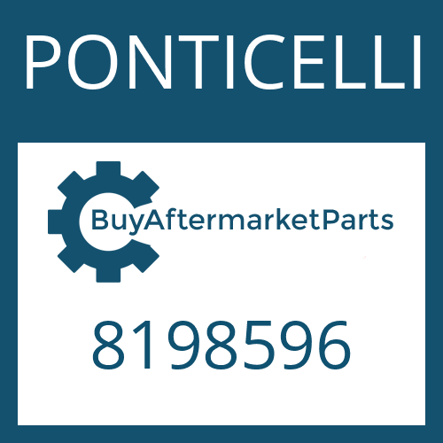 PONTICELLI 8198596 - INPUT SHAFT