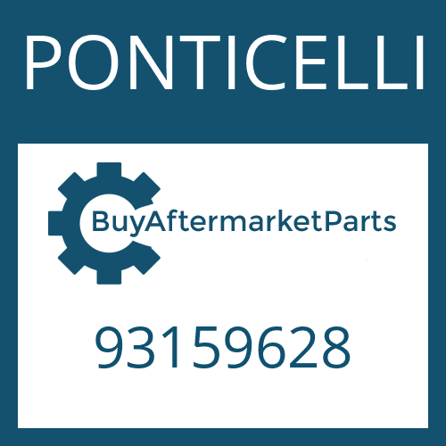 PONTICELLI 93159628 - CONNECTION PLATE