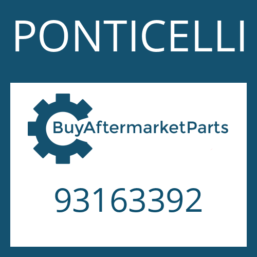 PONTICELLI 93163392 - RETARDERDECKEL