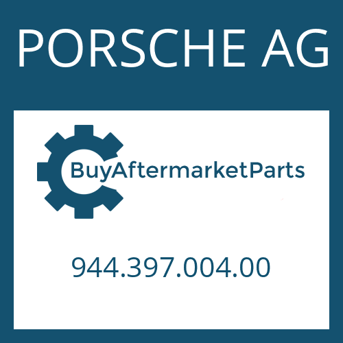 PORSCHE AG 944.397.004.00 - O-RING