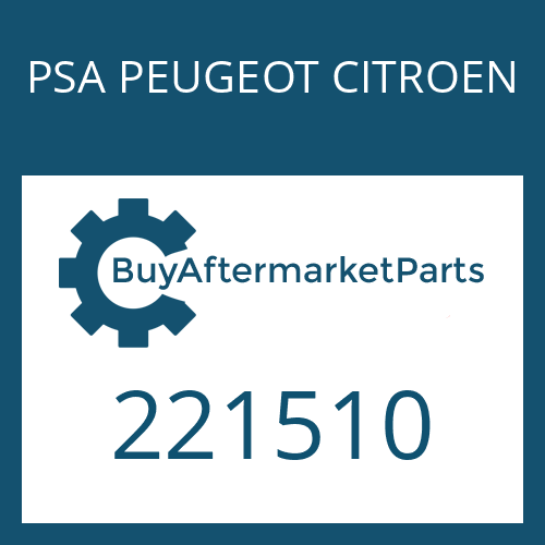 PSA PEUGEOT CITROEN 221510 - BRACKET