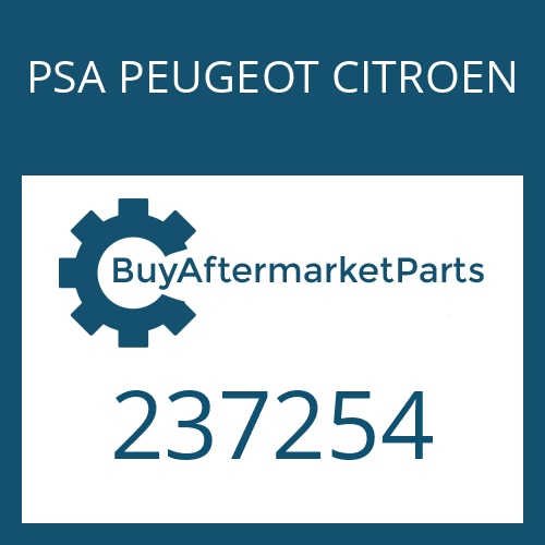 PSA PEUGEOT CITROEN 237254 - KEG.ROLLENLAGER