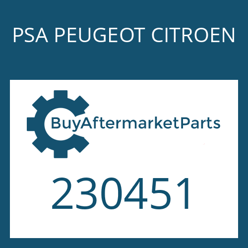 PSA PEUGEOT CITROEN 230451 - SLOTTED NUT