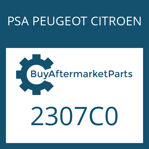 PSA PEUGEOT CITROEN 2307C0 - O.CLUTCH DISC