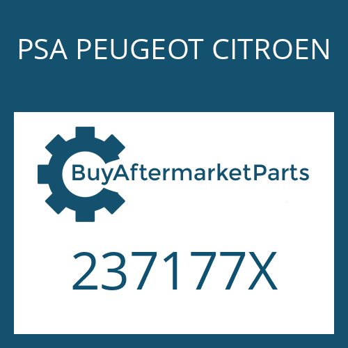 PSA PEUGEOT CITROEN 237177X - SIDE SHAFT