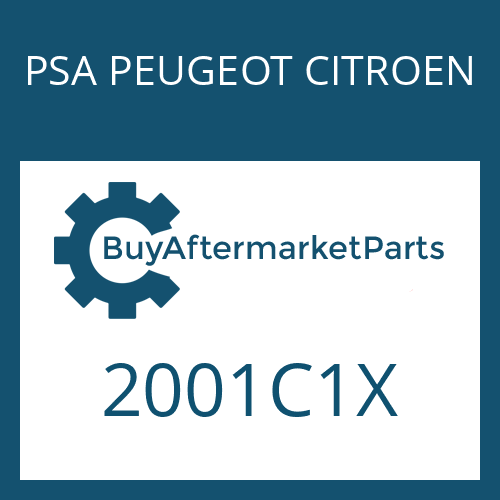 PSA PEUGEOT CITROEN 2001C1X - CONVERTER