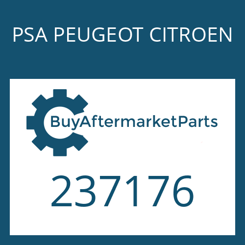 PSA PEUGEOT CITROEN 237176 - SEITENWELLE