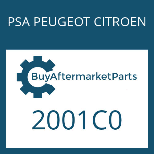 PSA PEUGEOT CITROEN 2001C0 - CONVERTER