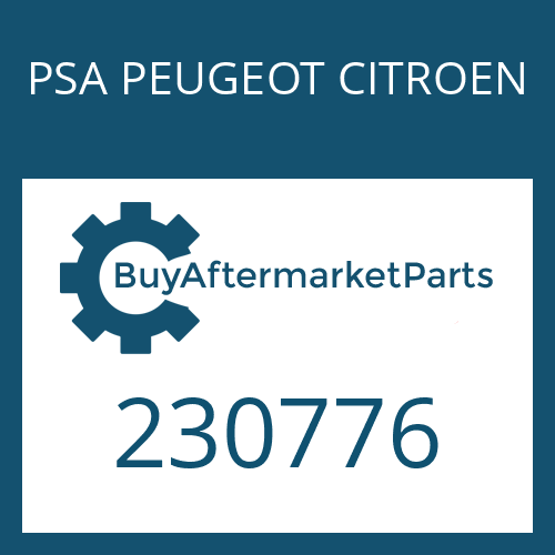 PSA PEUGEOT CITROEN 230776 - END DISC