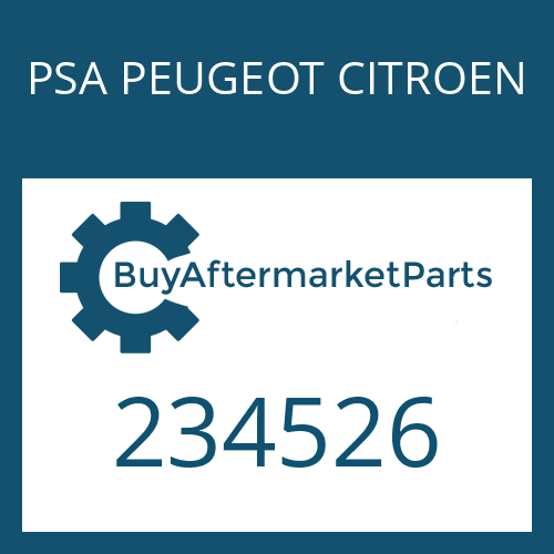 PSA PEUGEOT CITROEN 234526 - MOTOR SHAFT