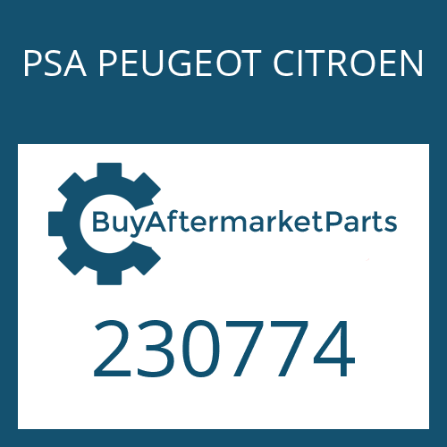 PSA PEUGEOT CITROEN 230774 - BELAGLAMELLE