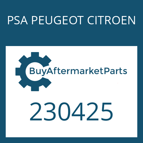 PSA PEUGEOT CITROEN 230425 - PISTON RING