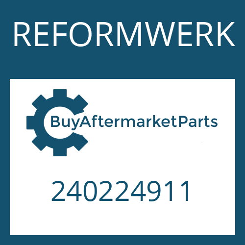 REFORMWERK 240224911 - BRAKE BLOCK