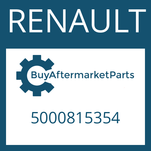 RENAULT 5000815354 - SHAFT SEAL