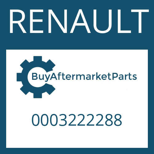 RENAULT 0003222288 - USIT RING