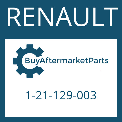 RENAULT 1-21-129-003 - P.T.O. HOUSING