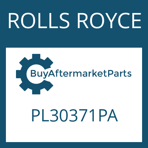 ROLLS ROYCE PL30371PA - SHAFT SEAL