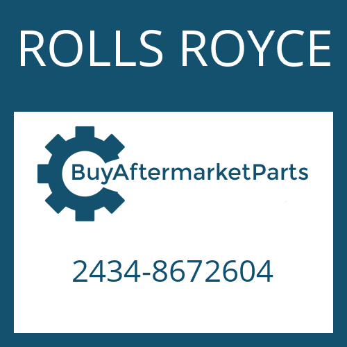 ROLLS ROYCE 2434-8672604 - MECHATRONIC